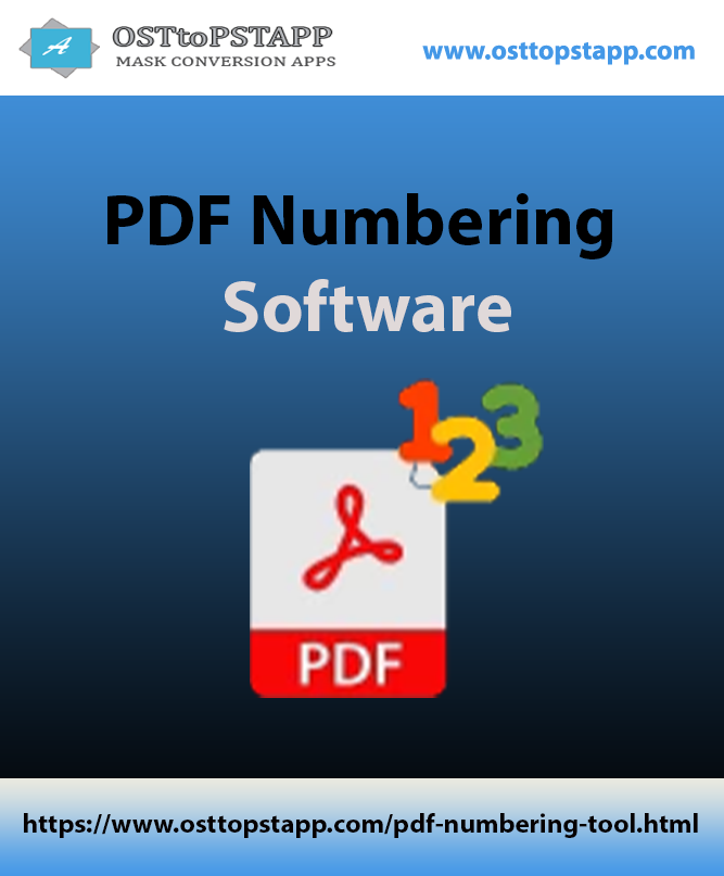PDF Numbering Software