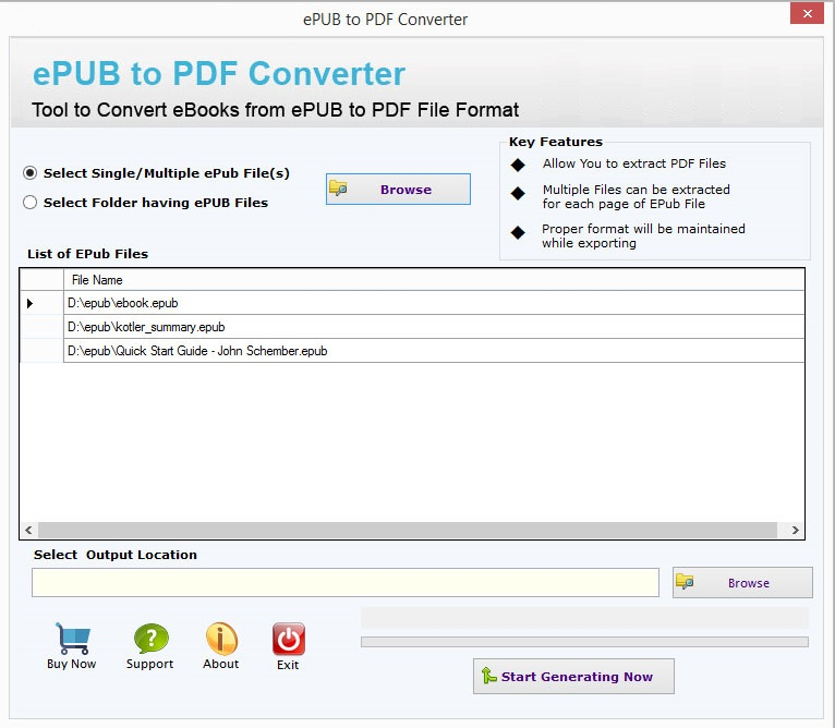 Free EPUB To PDF Converter Download For Win PC To Migrate EPUB To PDF 